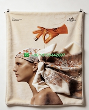 Hermes Throw Blankets